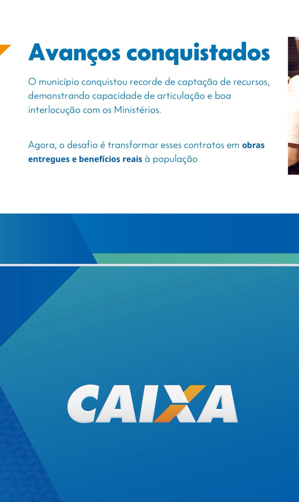 Avanços Conquistados