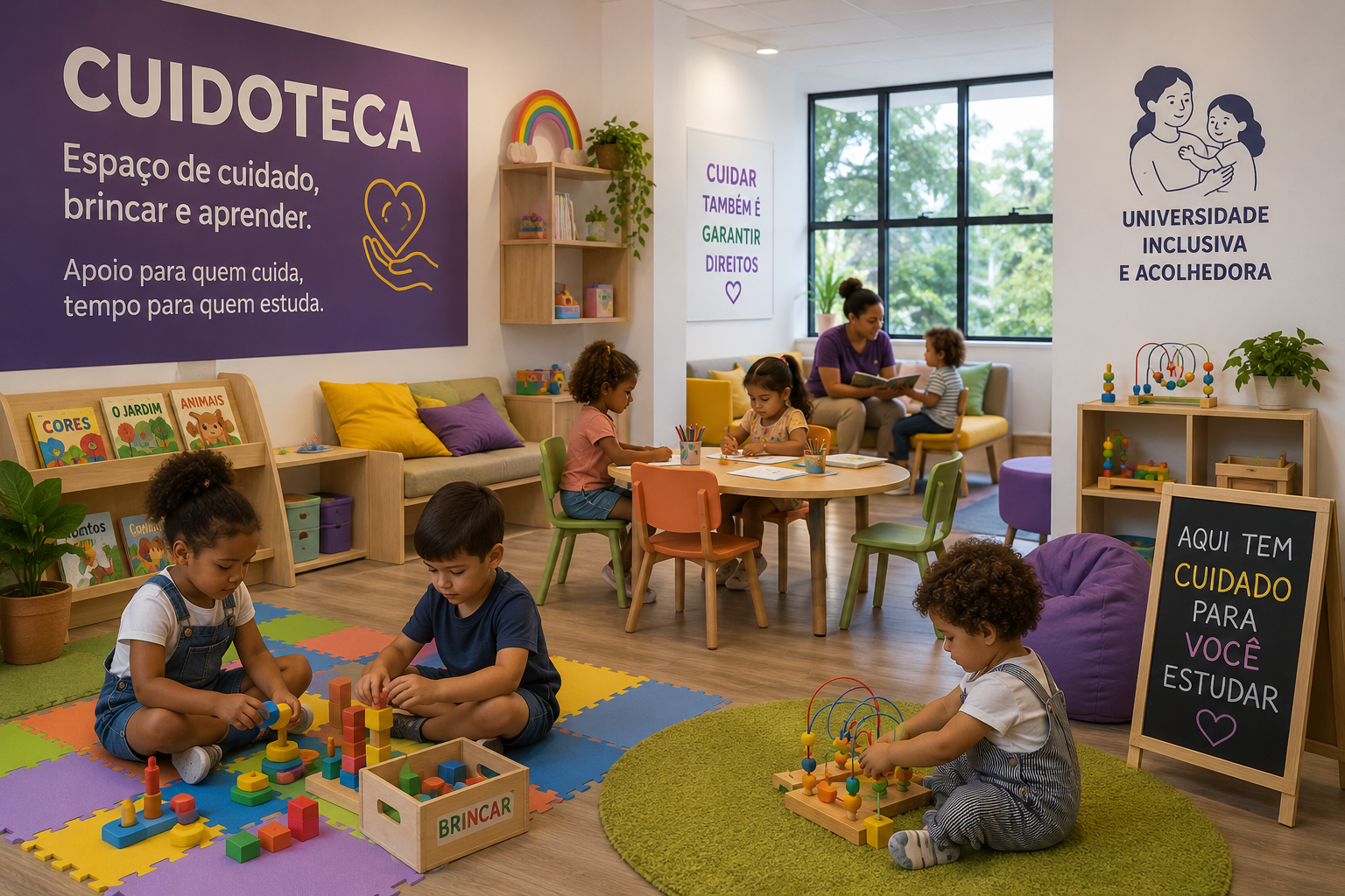 O MMulheres abre edital para criação de cuidotecas em universidades estaduais