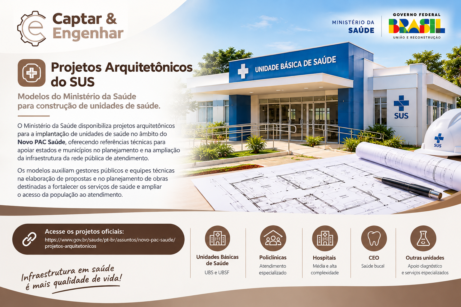 Projetos Arquitetônicos do SUS
